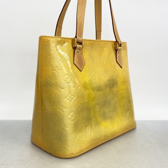 Louis Vuitton Bag Vernis Tote Houston Green - Picture 1 of 9